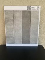 Dubai tegels Grey glans 6x24,6cm Handvorm