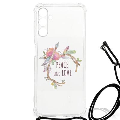 Samsung Galaxy A13 5G | A04s Stevig | Bumper Hoesje | Boho Text