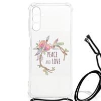 Samsung Galaxy A13 5G | A04s Stevig | Bumper Hoesje | Boho Text