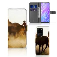 Samsung Galaxy S20 Ultra | Telefoonhoesje | Met pasjeshouder | Design Cowboy