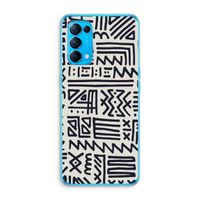 Marrakech print: Oppo Find X3 Lite Transparant Hoesje Marrakech print: Oppo Find X3 Lite Transparant Hoesje