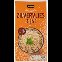 Jumbo Zilvervliesrijst 400 g