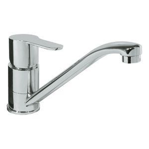 Keukenkraan Tres BM | Opbouw | 360° Draaibaar | Mengkraan | 1-hendel | Rond | Chroom