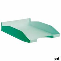 Archieflade Archivo 2000 Groen Plastic Recyclebaar 34,5 x 25,5 x 6 cm (6 Stuks)