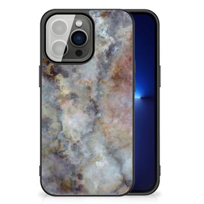 iPhone 13 Pro Marmeren Print Telefoonhoesje Marmer Grijs