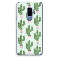 Cactus Lover: Samsung Galaxy S9 Plus Transparant Hoesje
