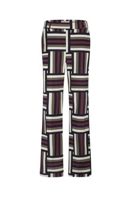 Marilon graphic trousers - multi color - 13199