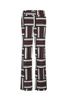 Marilon graphic trousers - multi color - 13199