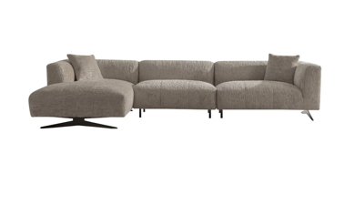 Sofa Hoxton 3 Seater Beige - in 2 variaties