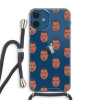 Kanye Call Me?: iPhone 12 mini Transparant Hoesje met koord