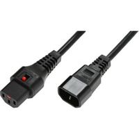 Microconnect PC1022 electriciteitssnoer Zwart 3 m C14 stekker C13 stekker - thumbnail
