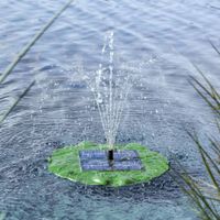 HI Solar fonteinpomp drijvend lotusblad - thumbnail