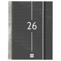 Agenda Finocam YEAR Zwart A4 21 x 29,7 cm 2026
