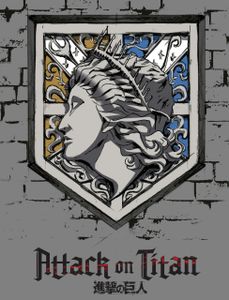 Attack on Titan fleece deken 130 x 170 cm