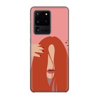 Woke up like this: Volledig geprint Samsung Galaxy S20 Ultra Hoesje