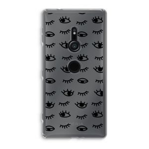 Eye pattern #2: Sony Xperia XZ2 Transparant Hoesje