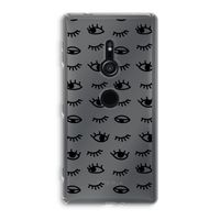 Eye pattern #2: Sony Xperia XZ2 Transparant Hoesje