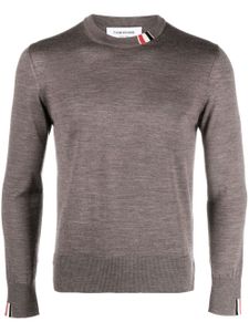 Thom Browne pull en laine - Marron