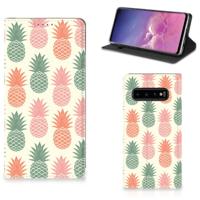 Samsung Galaxy S10 | Flip Style Cover | Ananas