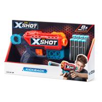 ZURU X-shot kickback met 8 darts