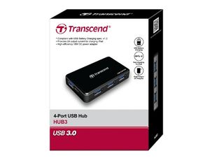 Transcend TS-HUB3K 4-poorts USB 3.0 hub