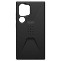 UAG Civilian Backcover Samsung Galaxy S24 Ultra Telefoonhoesje Zwart