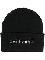 Carhartt WIP bonnet à logo Script brodé - Noir - thumbnail