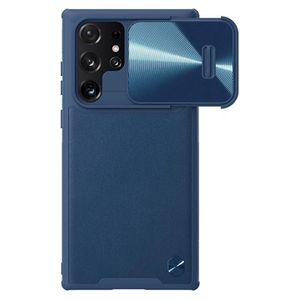 Nillkin CamShield S Samsung Galaxy S22 Ultra 5G Hybrid Case - Blauw