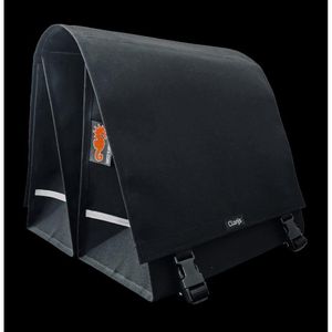Clarijs tas dubbel xcelent xl zwart