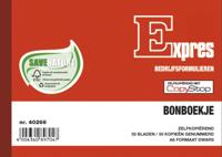 Sigel Expres bonboekjes genummerd 1-50, 50 x 2 vel, zelfkopiërend