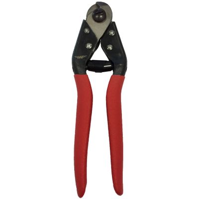 VWP kabelkniptang zwart/rood