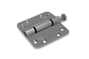 DX Glijlagerscharnier ronde hoeken 89x89x3 mm - verzinkt