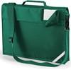 Quadra QD457 Junior Book Bag With Strap - Bottle Green - 37 x 30 x 6 cm