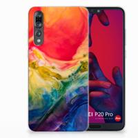 Smartphone hoesje Huawei P20 Pro Watercolor Dark