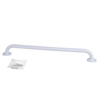 Badkamer handgreep - wit - 60 cm - RVS metaal - douche wand handgrepen