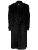 Junya Watanabe manteau boutonné à revers crantés - Noir - thumbnail