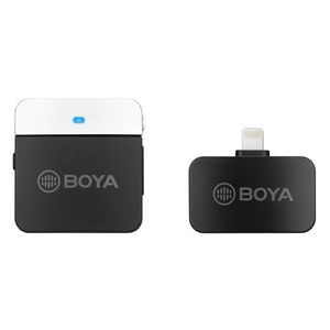 Boya 2.4 GHz Dasspeld Microfoon Draadloos BY-M1LV-D voor iOS