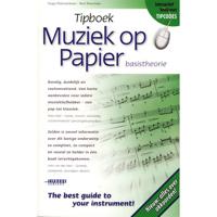 Tipboek muziek op papier met tipcodes