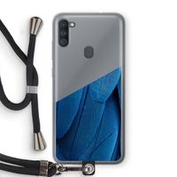 Pauw: Samsung Galaxy A11 Transparant Hoesje met koord