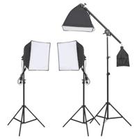 VidaXL Studioverlichtingsset met statief en softbox