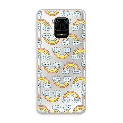 Regenboog: Xiaomi Redmi Note 10 Lite Transparant Hoesje