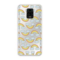 Regenboog: Xiaomi Redmi Note 10 Lite Transparant Hoesje