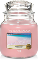 Yankee Candle Geurkaars Medium Pink Sands - 13 cm / ø 11 cm - thumbnail