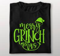 Kerst t shirt Vrolijk grinchmas origineel ontwerp