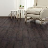 VidaXL Vloerplanken zelfklevend 5,21 m² 2 mm pvc donkerbruin - thumbnail