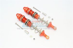 Aluminium Rear spring dampers 135mm, Orange - Arrma 1/8 Kraton 6S