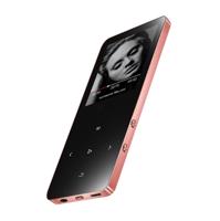 1 8 inch touch screen Metal Bluetooth MP3 MP4 HiFi Sound muziekspeler 16GB (Rose goud)