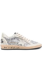 Golden Goose baskets Ball-Star à paillettes - Tons neutres