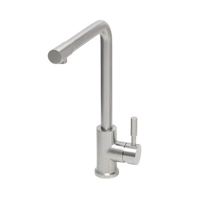 Mueller Dobra Keukenkraan hooggebogen uitloop RVS PVD Mueller Dobra Keukenkraan hooggebogen uitloop RVS PVD
