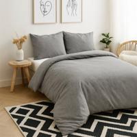 Dekbedovertrek 200x200 Cm Fresh And Co - Dekbed-Discounter.nl